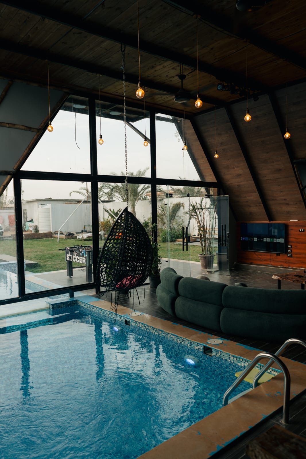 Cabin 3 — indoor heated swimming pool